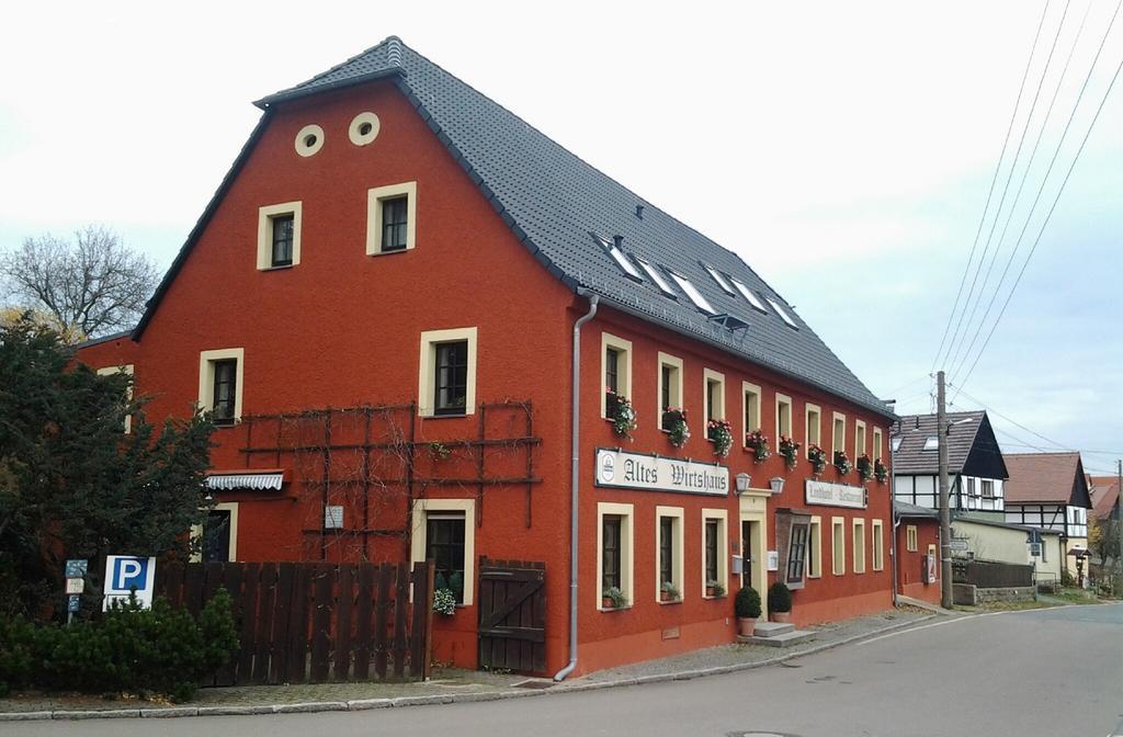 Altes Wirtshaus Foerdergersdorf Bed & Breakfast Tharandt Εξωτερικό φωτογραφία